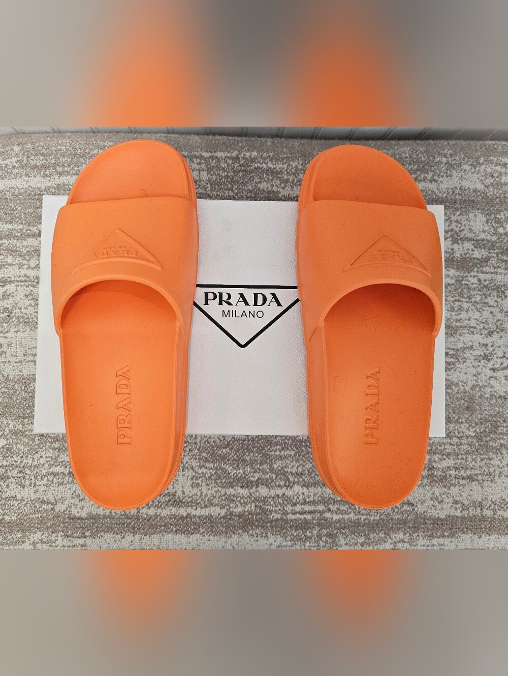 Prada Soft Slides 36